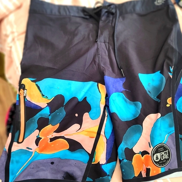 ride for the future Other - Mens PICTURE board shorts Ride for the future 4 way stretch swim 32 Small